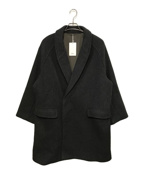 shiun（シウン）shiun (シウン) WOOL SHAWL COLLAR COAT ブラック サイズ:Sの古着・服飾アイテム