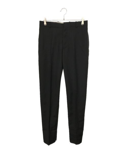 ALEXANDER McQUEEN（アレキサンダーマックイーン）ALEXANDER McQUEEN (アレキサンダーマックイーン) CIGARETTE TROUSER ブラック サイズ:46の古着・服飾アイテム