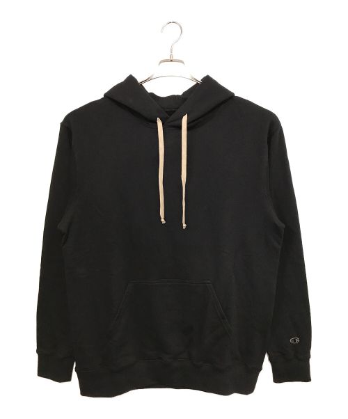 RICK OWENS（リックオウエンス）RICK OWENS (リックオウエンス) Champion (チャンピオン) BACK PENTAGRAM HOODY ブラック サイズ:Ⅼの古着・服飾アイテム