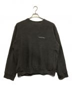 fujimotoフジモト）の古着「over dyed sweatshirt with CRS」｜ブラウン