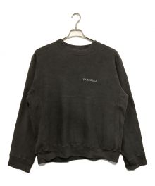 fujimoto（フジモト）の古着「over dyed sweatshirt with CRS」｜ブラウン