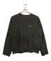 Fujimoto（フジモト）の古着「over dyed sweatshirt with CRS」｜ブラウン