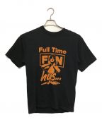 Hysteric Glamourヒステリックグラマー）の古着「FULLTIME FUN T-SHIRTS」｜ブラック