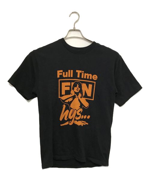 Hysteric Glamour（ヒステリックグラマー）Hysteric Glamour (ヒステリックグラマー) FULLTIME FUN T-SHIRTS ブラック サイズ:Sの古着・服飾アイテム