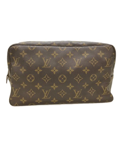 LOUIS VUITTON（ルイ ヴィトン）LOUIS VUITTON (ルイ ヴィトン) トゥルーストワレットコスメポーチ ブラウンの古着・服飾アイテム