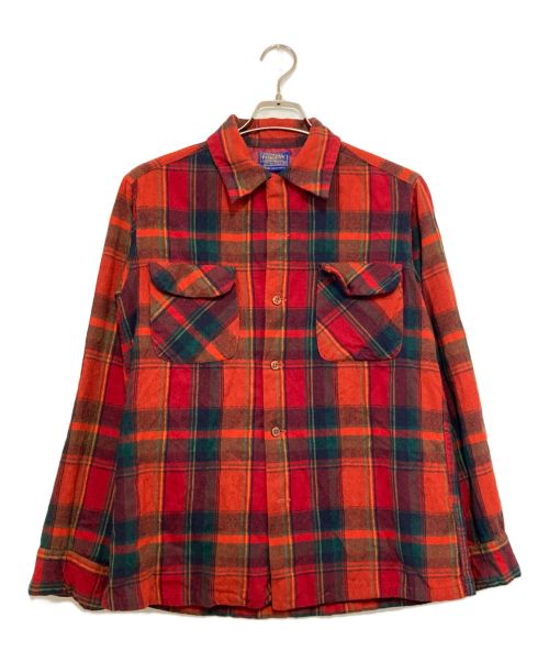 PENDLETON（ペンドルトン）PENDLETON (ペンドルトン) チェックシャツ グリーン×レッド サイズ:Mの古着・服飾アイテム