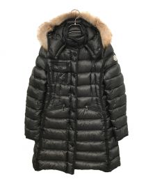 MONCLER（モンクレール）の古着「HERMIFUR GIUBBOTTOダウンコート」｜ブラック