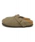 BIRKENSTOCK (ビルケンシュトック) BOSTONスウェードシューズ ベージュ サイズ:22.5cm：8000円