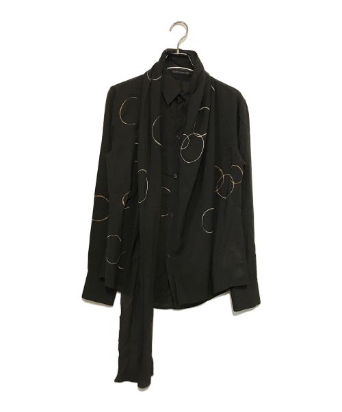 yohji yamamoto+noir（ヨウジヤマモトプリュスノアール）yohji yamamoto+noir (ヨウジヤマモトプリュスノアール) シャツブラウス ブラウン サイズ:1の古着・服飾アイテム