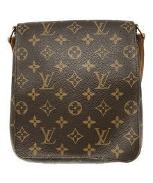 LOUIS VUITTON（ルイ ヴィトン）の古着「ミュゼット・サルサロングショルダーバッグ」｜ブラウン