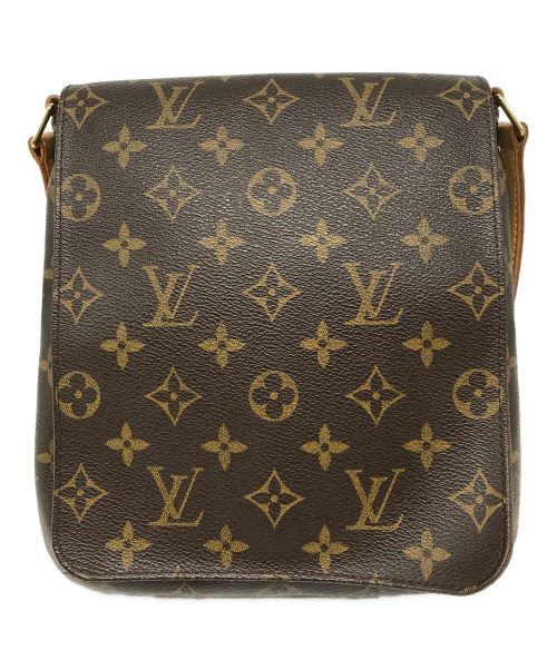 LOUIS VUITTON（ルイ ヴィトン）LOUIS VUITTON (ルイ ヴィトン) ミュゼット・サルサロングショルダーバッグ ブラウンの古着・服飾アイテム