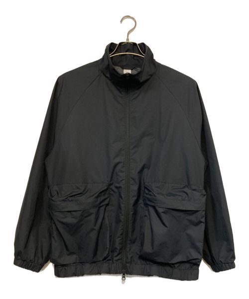 DESCENTE PAUSE（デサントポーズ）DESCENTE PAUSE (デサントポーズ) STAND COLLAR ZIP UP BLOUSON ブラック サイズ:Mの古着・服飾アイテム