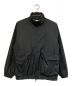 DESCENTE PAUSE（デサントポーズ）の古着「STAND COLLAR ZIP UP BLOUSON」｜ブラック