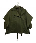 CLANEクラネ）の古着「2WAY LAYER MILITARY COAT」｜カーキ