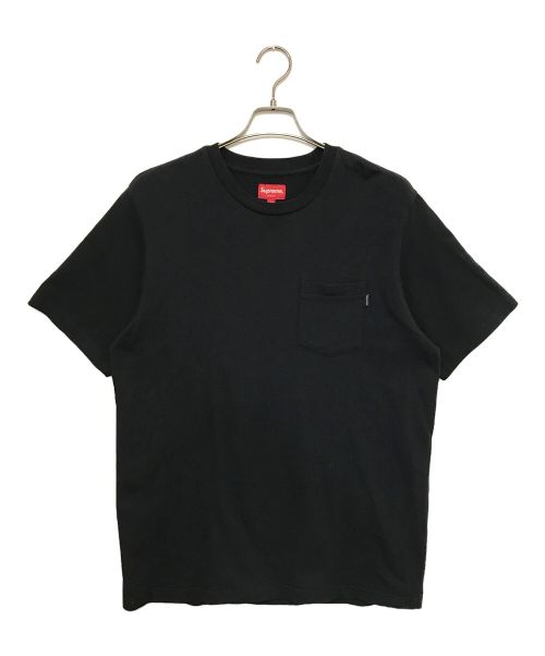 SUPREME（シュプリーム）Supreme (シュプリーム) ポケットTシャツ ブラック サイズ:Mの古着・服飾アイテム