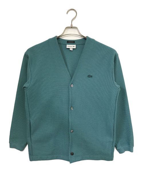 LACOSTE（ラコステ）LACOSTE (ラコステ) 1TONE CARDIGAN ブルー サイズ:FR 2の古着・服飾アイテム