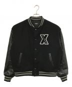 X-LARGEエクストララージ）の古着「OG VARSITY JACKET」｜ブラック