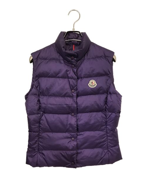 MONCLER（モンクレール）MONCLER (モンクレール) LIANEダウンベスト パープル サイズ:1の古着・服飾アイテム