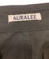 中古・古着 AURALEE (オーラリー) FINX HARD TWIST GABARDINE PANTS ブラック サイズ:4：10000円