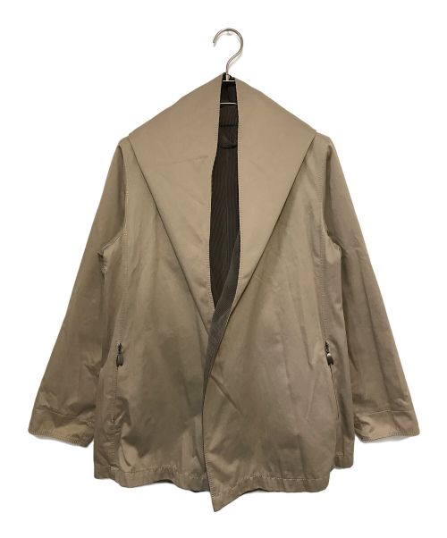 MaxMara RAINWEAR（マックスマーラ レインコート）MaxMara RAINWEAR (マックスマーラ レインコート) リバーシブルジャケット ブラウン サイズ:36の古着・服飾アイテム