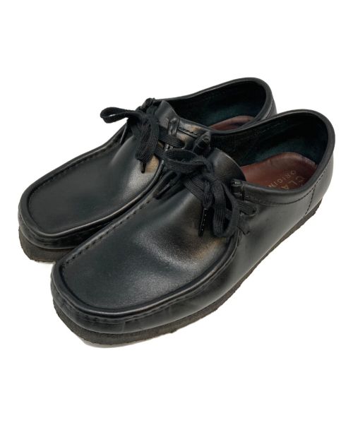 CLARKS ORIGINALS（クラークス オリジナルズ）CLARKS ORIGINALS (クラークス オリジナルズ) ワラビーシューズ ブラック サイズ:26.5の古着・服飾アイテム