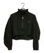 ellesseエレッセ）の古着「Cropped Wind up Jacket」｜ブラック