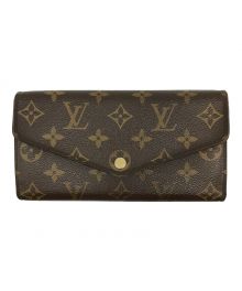 LOUIS VUITTON（ルイ ヴィトン）の古着「長財布」｜ブラウン