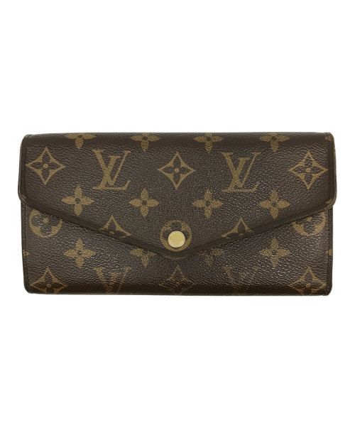 LOUIS VUITTON（ルイ ヴィトン）LOUIS VUITTON (ルイ ヴィトン) 長財布 ブラウンの古着・服飾アイテム