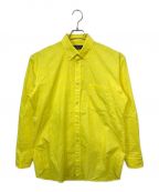 BALENCIAGAバレンシアガ）の古着「All Over Logo Button Down Shirt」｜イエロー