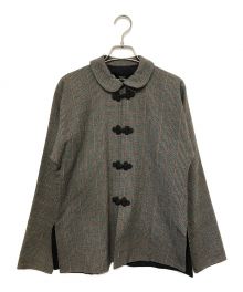 tricot COMME des GARCONS（トリココムデギャルソン）の古着「チャイナジャケット」｜グレー