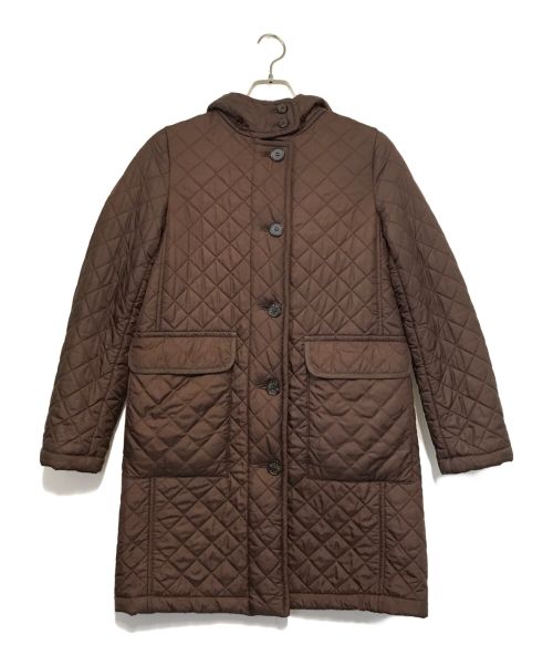 MACKINTOSH LONDON（マッキントッシュ ロンドン）MACKINTOSH LONDON (マッキントッシュ ロンドン) キルティングコート ブラウン サイズ:40の古着・服飾アイテム