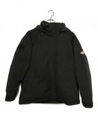 DANTONダントン）の古着「DOWN ARMY HOODED JACKET」｜ブラック