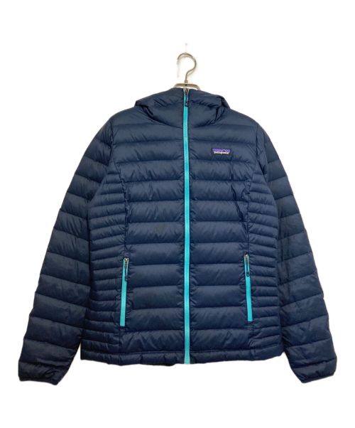 Patagonia（パタゴニア）Patagonia (パタゴニア) ダウンセーターフーディ ネイビー サイズ:Sの古着・服飾アイテム