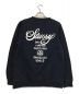 stussy (ステューシー) ロゴプリントスウェット ネイビー サイズ:MEDIUM：8000円