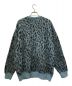 WACKO MARIA (ワコマリア) LEOPARD HEAVY MOHAIR CARDIGAN ブルー サイズ:L：45000円