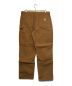 CarHartt (カーハート) FIRM DUCK DOUBLE FRONT UTILITY WORK PAN ブラウン サイズ:w36×L32：13000円