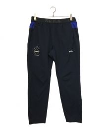 F.C.R.B.（エフシーアールビー）の古着「STRETCH LIGHT WEIGHT EASY TAPERED PANTS」｜ネイビー