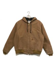 CarHartt（カーハート）の古着「キルトライナーアクティブダックジャケット」｜ブラウン