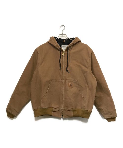 CarHartt（カーハート）CarHartt (カーハート) キルトライナーアクティブダックジャケット ブラウン サイズ:Ⅼの古着・服飾アイテム