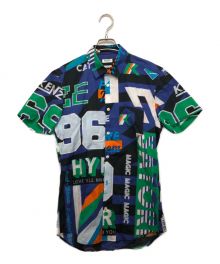 KENZO（ケンゾー）の古着「Hyper Kenzo cotton shirt」｜ブルー