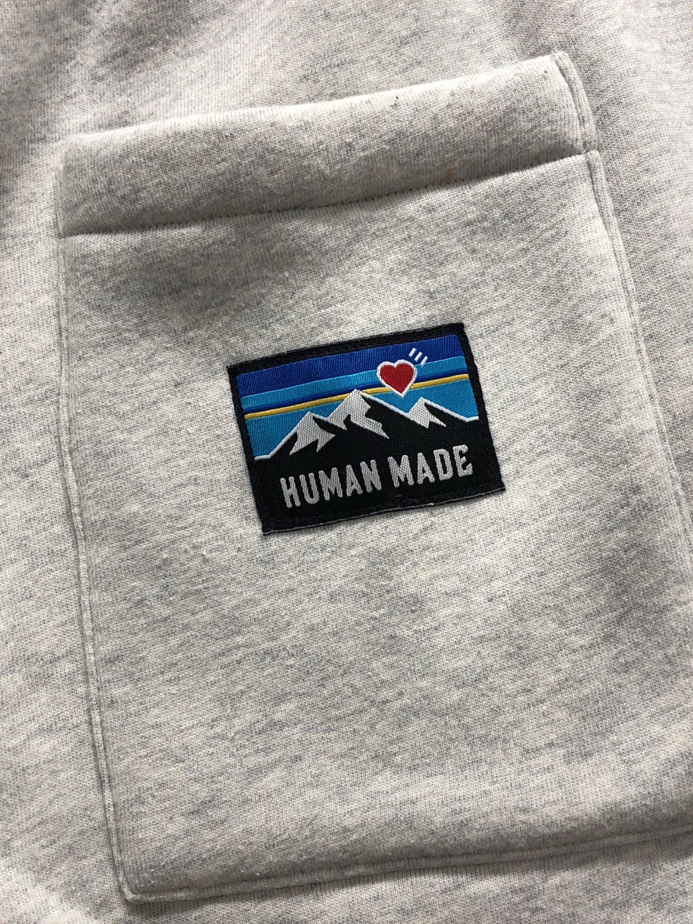 HUMAN MADE (ヒューマンメイド) ダックスウェットパンツ グレー サイズ:XL