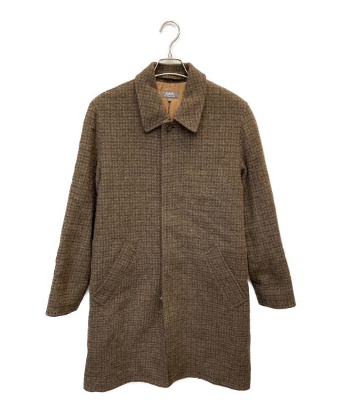 A.P.C.（アーペーセー）A.P.C. (アー・ペー・セー) ステンカラーコート ブラック サイズ:Sの古着・服飾アイテム