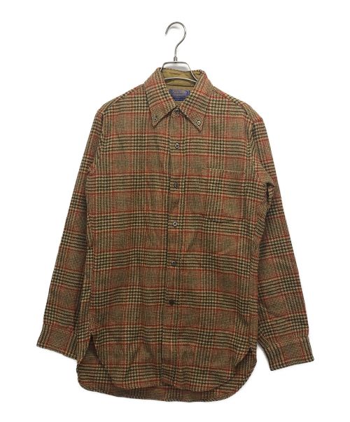 PENDLETON（ペンドルトン）PENDLETON (ペンドルトン) チェックシャツ ベージュ サイズ:Sの古着・服飾アイテム