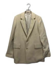 AURALEE（オーラリー）の古着「TENSE WOOL DOUBLE CLOTH JACKET」｜アイボリー