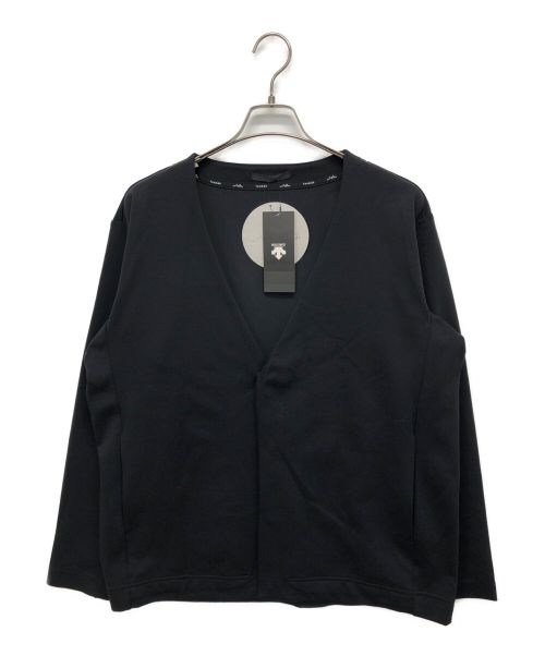 DESCENTE（デサント）DESCENTE (デサント) Stretch Tech Cardigan ブラック サイズ:L 未使用品の古着・服飾アイテム