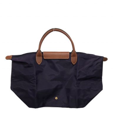 中古・古着通販】LONGCHAMP (ロンシャン) ハンドバッグ パープル