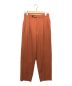 AURALEE（オーラリー）の古着「LIGHT WOOL MAX GABARDINE SLACKS」｜レッド