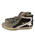 GOLDEN GOOSE (ゴールデングース) サイドジップレザーハイカットスニーカー ブラック サイズ:43：11800円