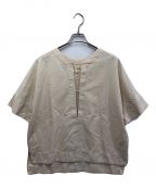 TODAYFULトゥデイフル）の古着「Cotton Pique Blouse」｜ベージュ