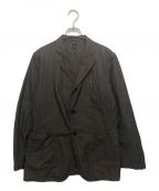 KAPTAIN SUNSHINEキャプテンサンシャイン）の古着「Finx Cotton-Silk Fieldwrap Jacket」｜ブラウン